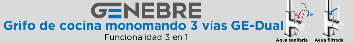 Genebre cierre bano agua octubre 2025