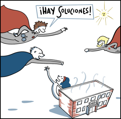 Viñeta 5 - Los Rescatadores del Clima - Marina Marisma