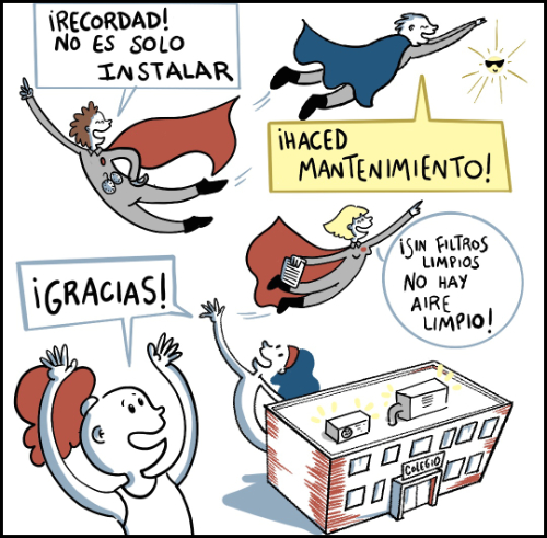 Viñeta 7 - Los Rescatadores del Clima - Marina Marisma