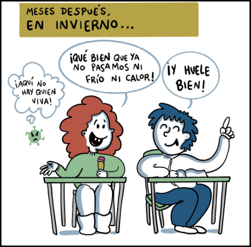 Viñeta 8 - Los Rescatadores del Clima - Marina Marisma