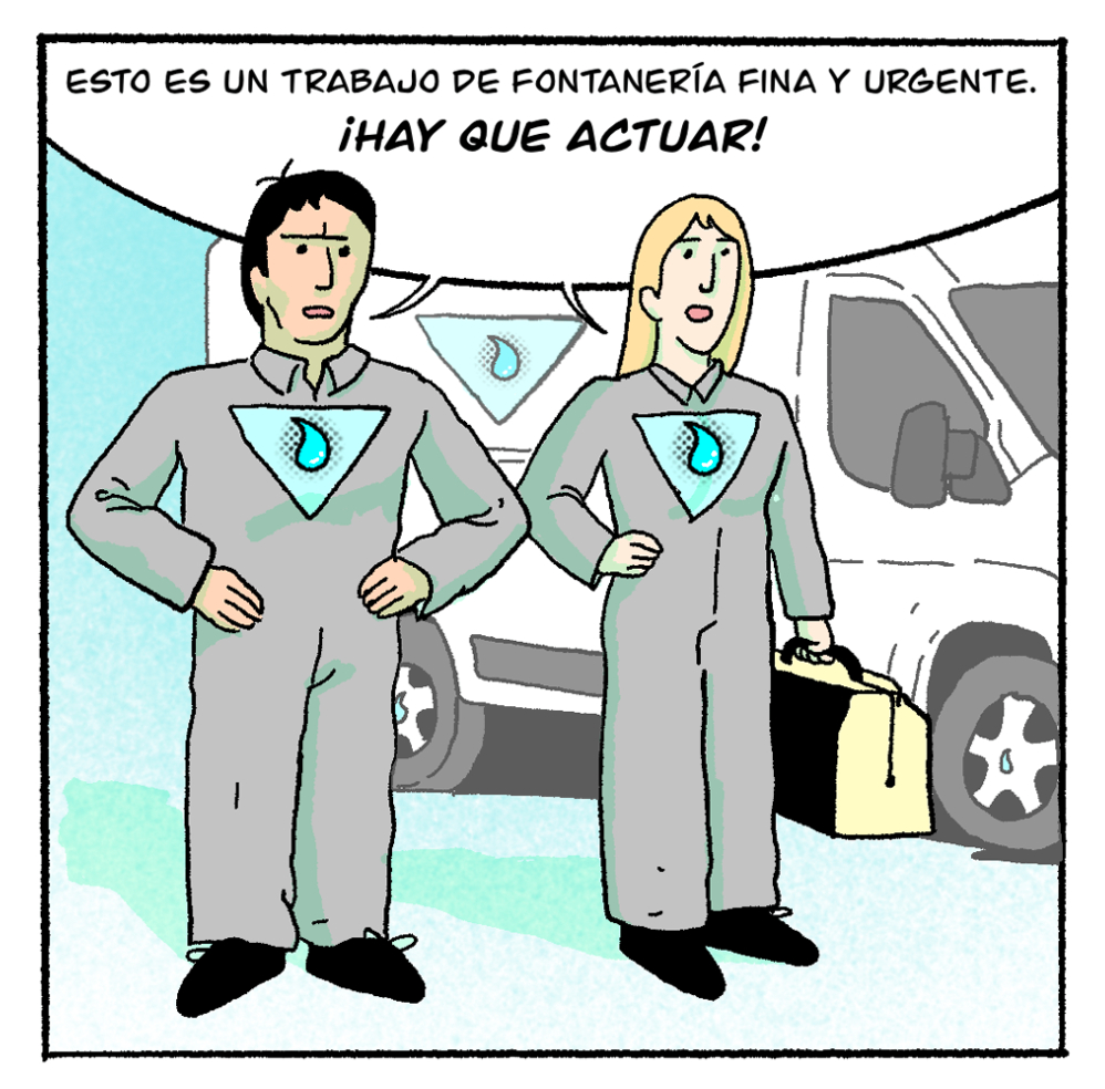 Tira grafica 1 Los Guardianes del Agua Ekim LANDING 7