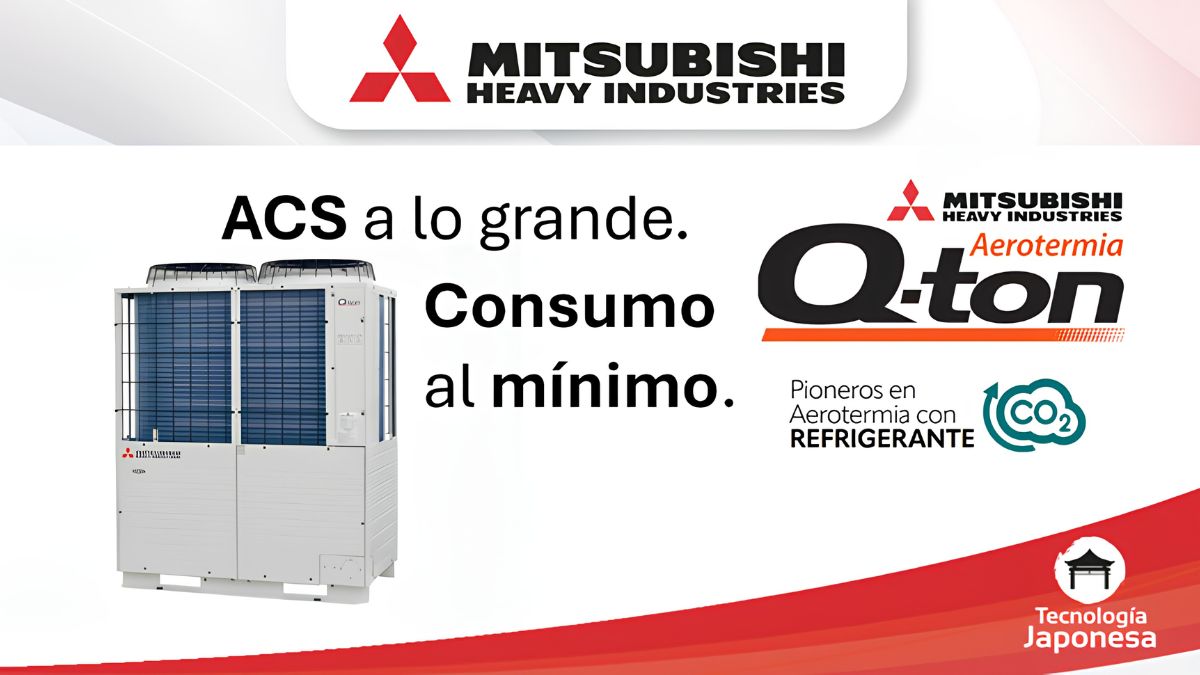 Lumelco Q-ton CO2 refrigerante natural ACS alta temperatura