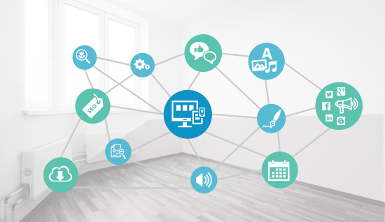 Ilustración- Caloryfrio engloba todos los productos y servicios relacionados con el marketing