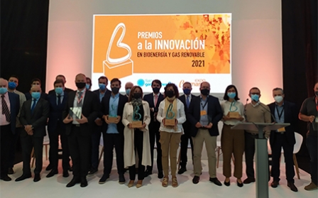 Expobiomasa y el Salón del Gas Renovable anuncian doble premio a la innovación en 2021