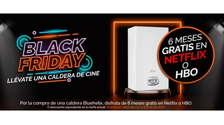 Ferroli celebra el Black Friday regalando 6 meses gratis de Netflix o HBO