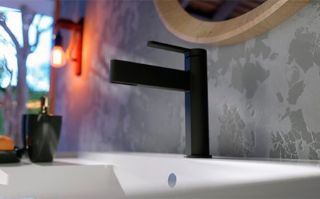 Los grifos monomando para baño VELVET II de Clever, con tres acabados, combinan exclusividad, funcionalidad y diseño