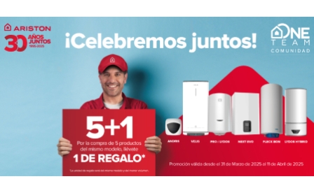 Ariston lanza una nueva promoción exclusiva para instaladores miembros de su Club MyTeam