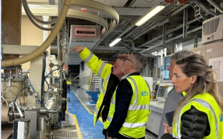 Knauf reafirma su potencia industrial y compromiso sostenible en Guixers ante la Generalitat