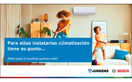 Instalar climatización “tiene su punto” con Junkers Bosch