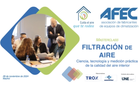¿Respiramos aire limpio en interiores? Las claves de la filtración según el nuevo informe de AFEC