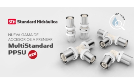 Accesorios de unión a prensar MultiStandard PPSU de Standard Hidráulica: Calidad y eficiencia