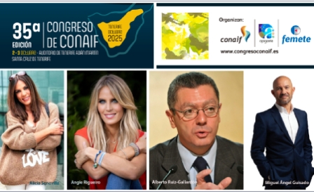 La 35ª edición del Congreso de CONAIF reunirá en Tenerife a más de 500 congresistas