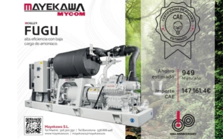 Mayekawa: Refrigerantes naturales, recuperación energética y CAE’s, una estrategia integral para la eficiencia en la industria