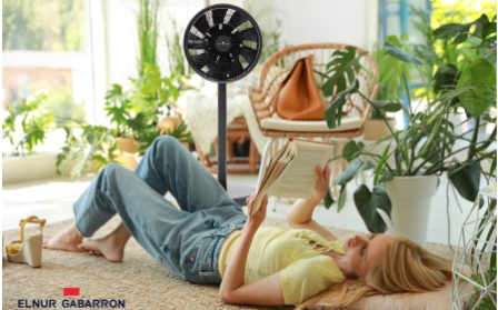 Elnur Gabarron se prepara para la llegada del calor lanzando una nueva gama de ventiladores de bajo consumo
