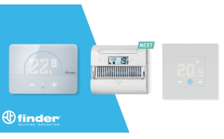 Finder: termostatos y cronotermostatos para un hogar eficiente