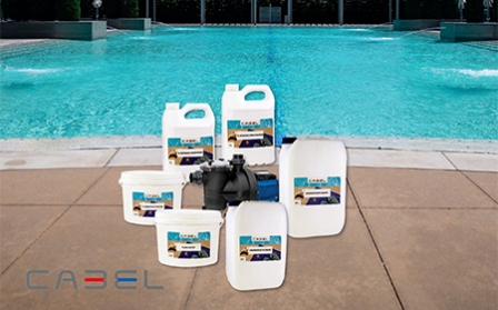 Gama de tratamiento, control y equipamiento para piscinas de CABEL