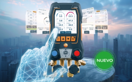 Testo revoluciona la refrigeración con el nuevo analizador testo 558s y la App testo Smart