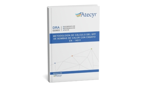 Atecyr lanza el nuevo Documento de Referencia (DRA) sobre Metodología de cálculo del SPF de bombas de calor con ensayo EN-14511