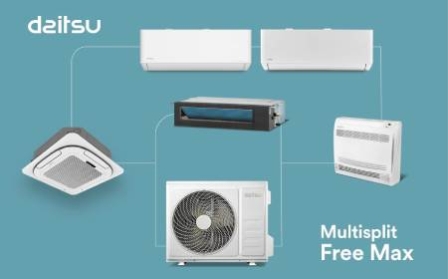 Nuevo sistema multisplit Daitsu Multisplit Free Max de Eurofred