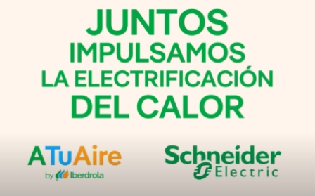 Schneider Electric y ATuAire by Iberdrola anuncian su alianza estratégica para impulsar la electrificación del calor en el sector profesional