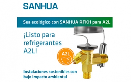 La nueva serie RFKH20 de SANHUA es apta para refrigerantes A2L