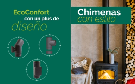 Convesa impulsa la calefacción sostenible con su gama eco confort para leña y pellets