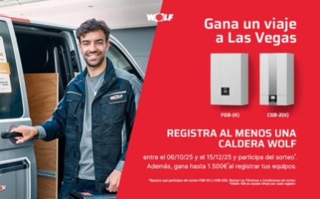 WOLF recompensa a los instaladores con la promoción “Instala y gana un viaje a Las Vegas”