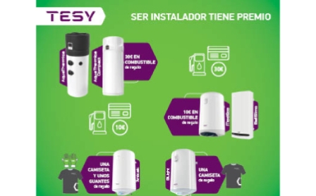 Ser instalador TESY tiene premio