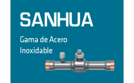 Sanhua amplía su gama de acero inoxidable con las válvulas de bola GBV