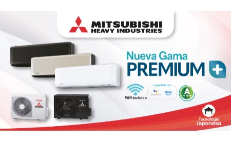 Mitsubishi Heavy Industries lanza la Serie PREMIUM+ ZT: aire acondicionado A+++ más eficiente y silencioso