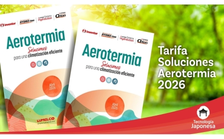 Lumelco presenta su nueva Tarifa de Aerotermia 2026 con Mitsubishi Heavy Industries, Inventor e HYDRO-ton