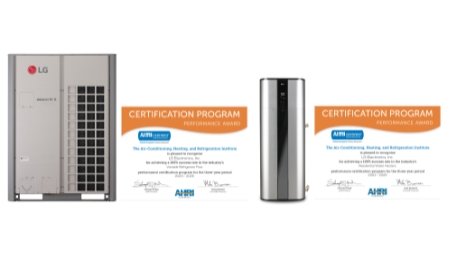 LG recibe el AHRI Performance Award por noveno año consecutivo en soluciones HVAC