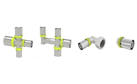 ARCO presenta nuevas figuras de latón press que amplían las posibilidades de instalación en su gama Sistemas