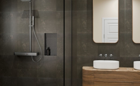Guru W-S Niche: hornacina prefabricada con estanqueidad en duchas de obra