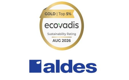El Grupo Aldes alcanza la medalla de oro de EcoVadis con 81 puntos sobre 100