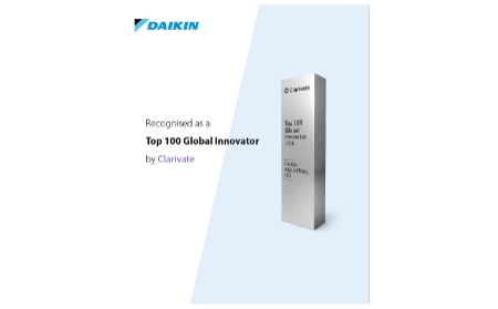 Daikin, entre las 100 empresas más innovadoras del mundo según Clarivate por undécima vez