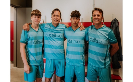 Más de 50 instaladores juegan al fútbol en el campo del Barça y del Atlético en la General Pro Champions Cup de Eurofred