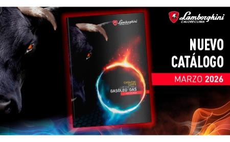 Lamborghini Caloreclima lanza su nuevo catálogo 2026 con la gama NOVA de quemadores de gasóleo