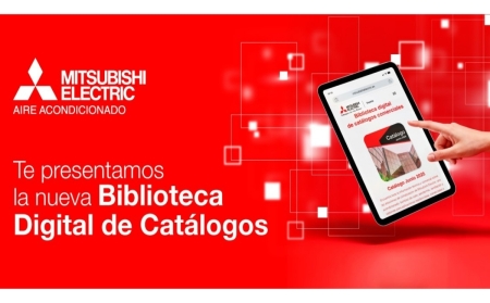 Mitsubishi Electric lanza su Biblioteca Digital de Catálogos de climatización