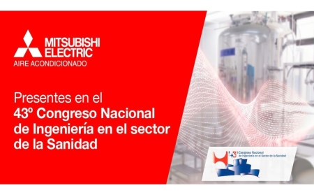 Mitsubishi Electric participa en el 43º Congreso Nacional de Ingeniería Hospitalaria con soluciones para hospitales más eficientes y descarbonizados