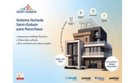 Saint-Gobain lanza una solución completa de fachada ligera diseñada para cumplir el estándar Passivhaus