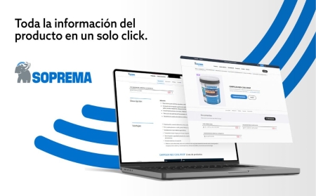 SOPREMA Iberia lanza una nueva web diseñada para facilitar el trabajo diario de los profesionales de la construcción