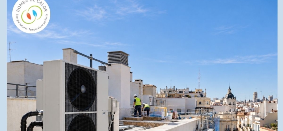 Aerotermia en edificios de viviendas y su rehabilitación energética