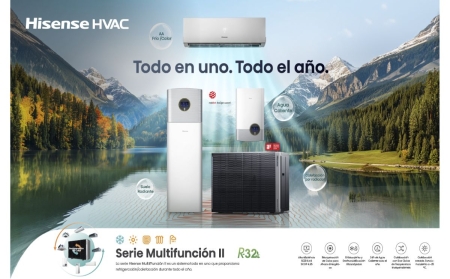 Hisense refuerza su propuesta en aerotermia con la gama Multifunción II