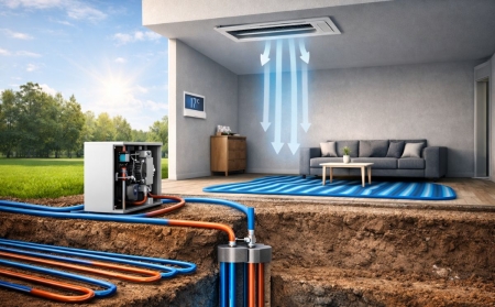 Aire acondicionado geotérmico: así funciona el sistema que reduce a la mitad el gasto en refrigeración