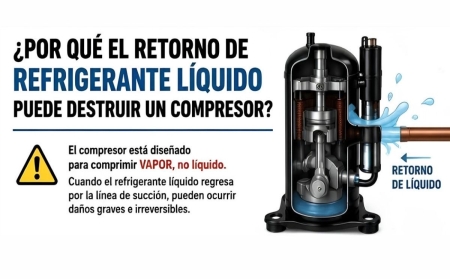El fallo que puede destruir el compresor de un aire acondicionado en cuestión de segundos