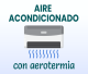 Aire acondicionado con aerotermia ¿Qué es y cómo funciona? [Infografía]