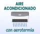 Aire acondicionado con aerotermia ¿Qué es y cómo funciona? [Infografía]