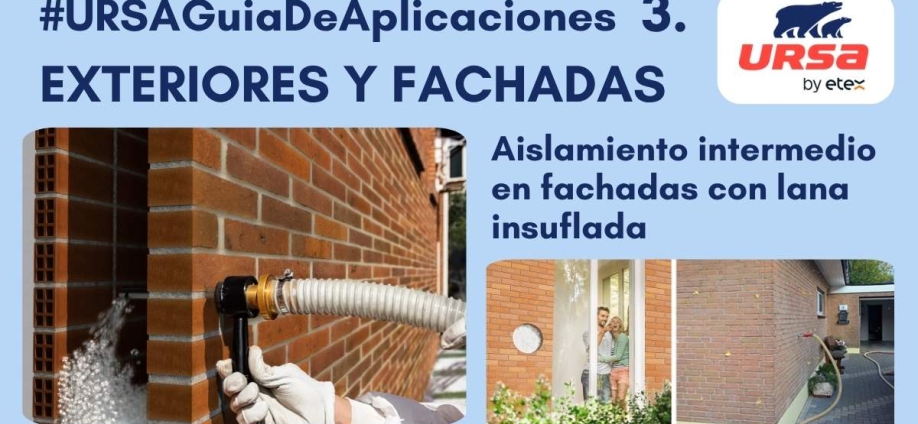 Aislamiento intermedio en fachadas con lana insuflada: cómo mejorar la eficiencia energética sin grandes obras