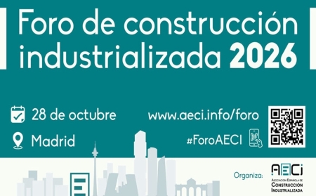 AECI organiza el Foro de Construcción Industrializada 2026 el 29 de octubre en el COAM